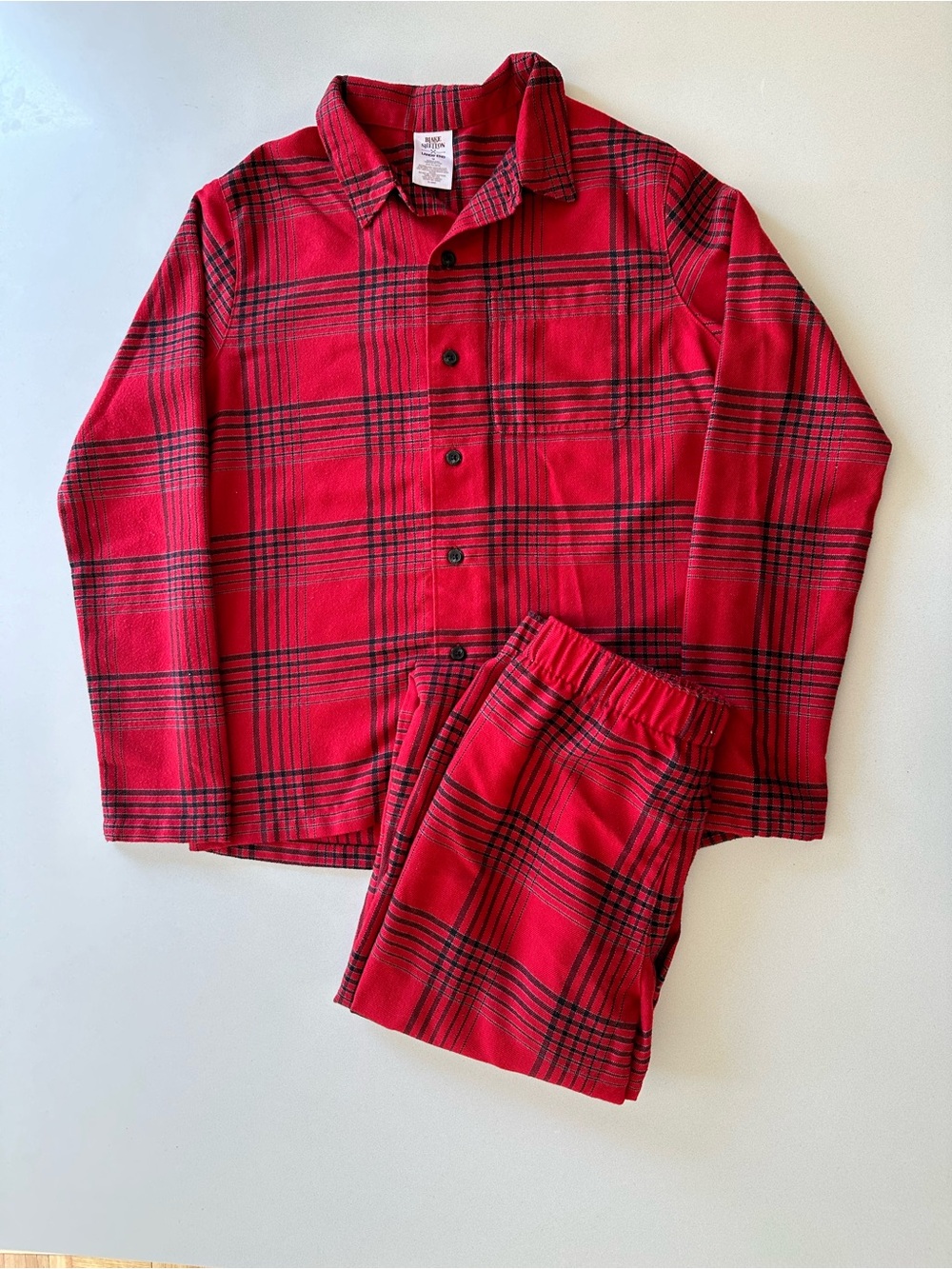 Land’s End Blake Shelton x Lands' End collection Boys Size 16 Flannel Pajamas